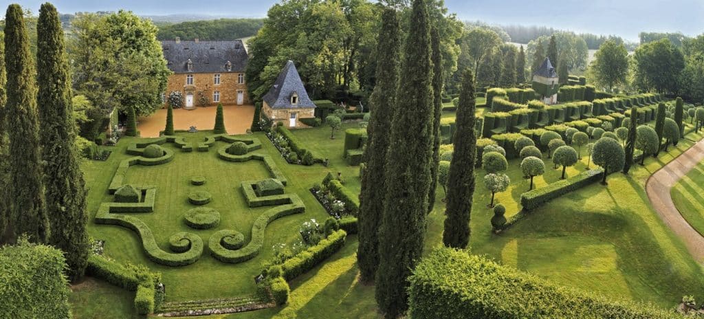 Gardens of the Eyrignac manor house